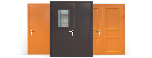 Противопожарные двери МДФ