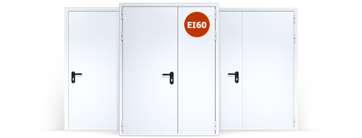Противопожарные глухие двери